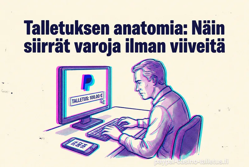Talletuksen anatomia: Näin siirrät varoja ilman viiveitä